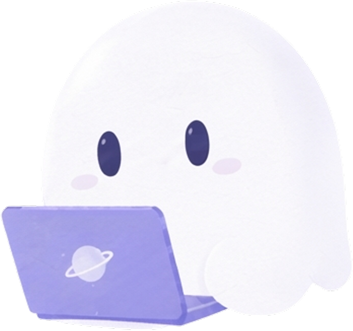 Hauly ghost mascot
